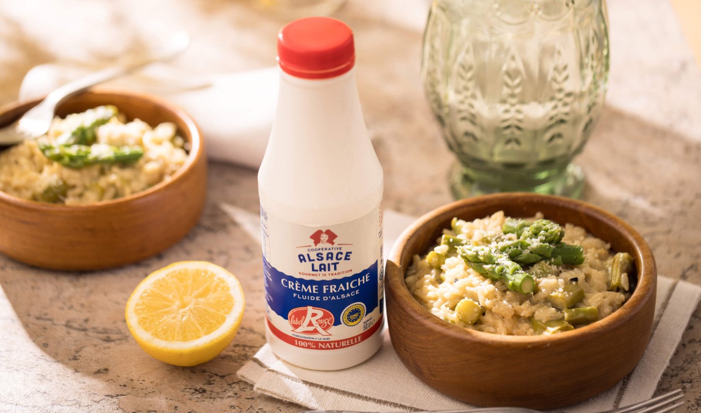 De risotto om van te smelten van genot