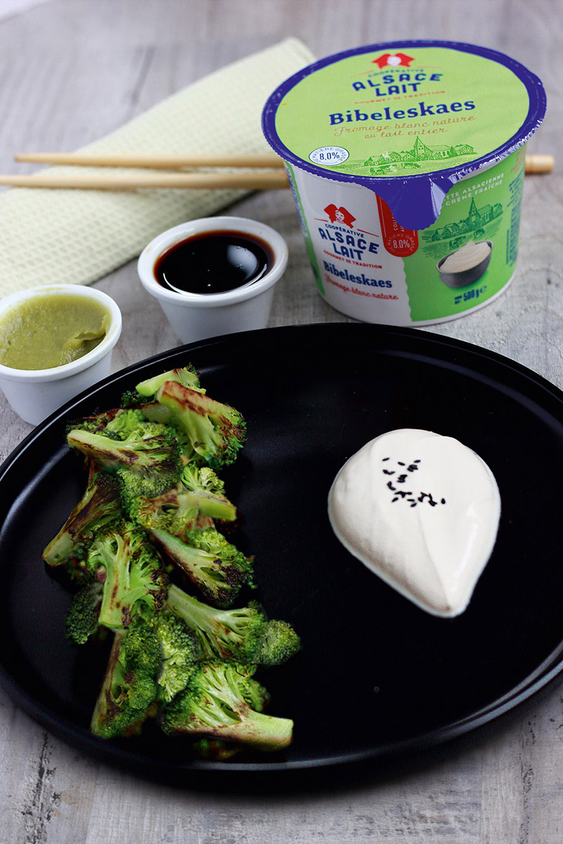 alsace-lait-recette-bibeleskaes-brocoli-wasabi